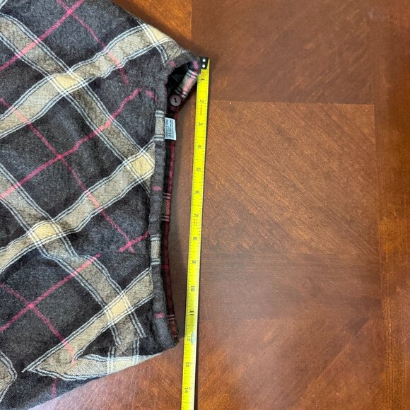 Talbots Wool Blend classic Plaid A-Line Skirt Size 8 - Picture 8 of 8